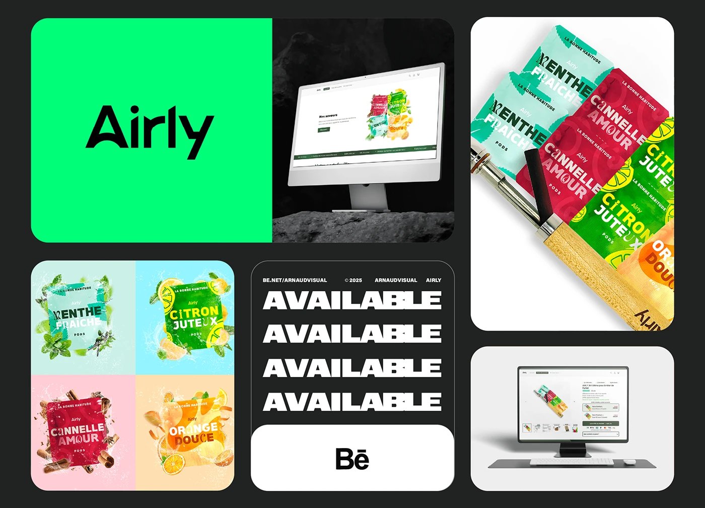 Airly — Branding & Packaging — Vue 16