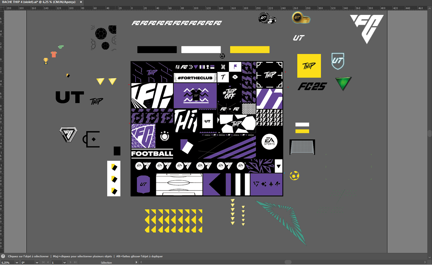 EA SPORT & THIP — Impression & Design sur Toile — Vue 5