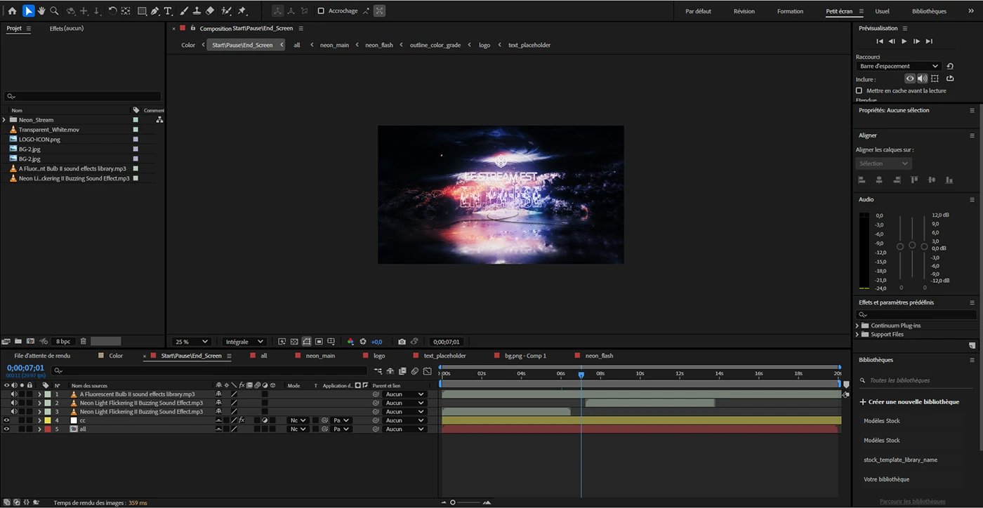 Edge of Reality — Motion 3D & Sound Design — Vue 4