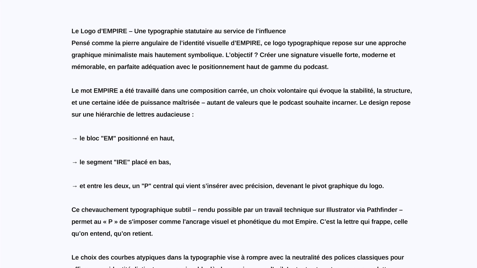EMPIRE — Podcast Branding — Vue 4