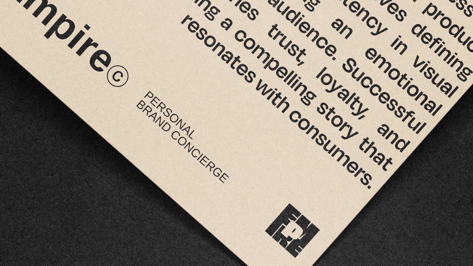 EMPIRE — Podcast Branding — Vue 17