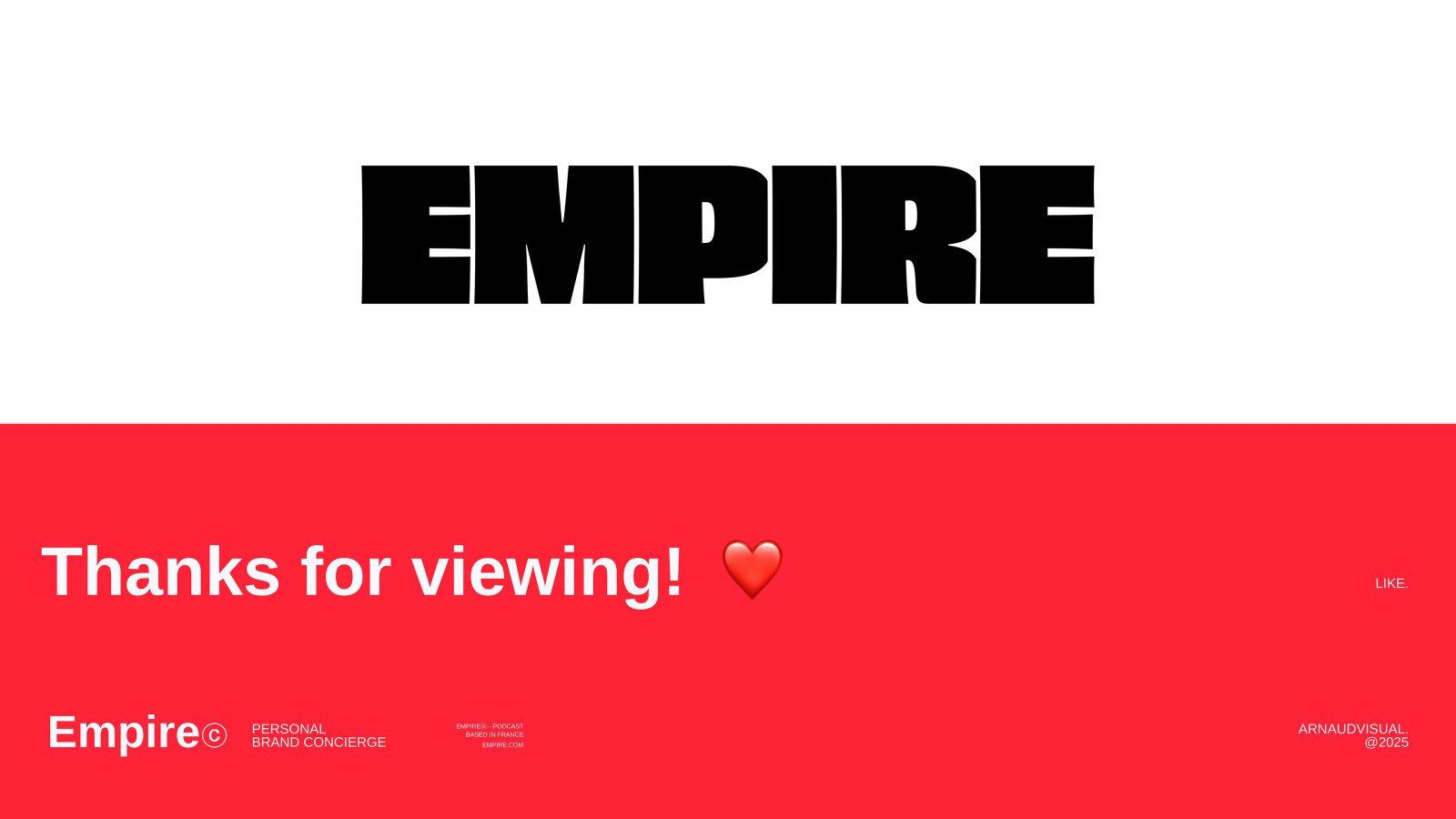 EMPIRE — Podcast Branding — Vue 29