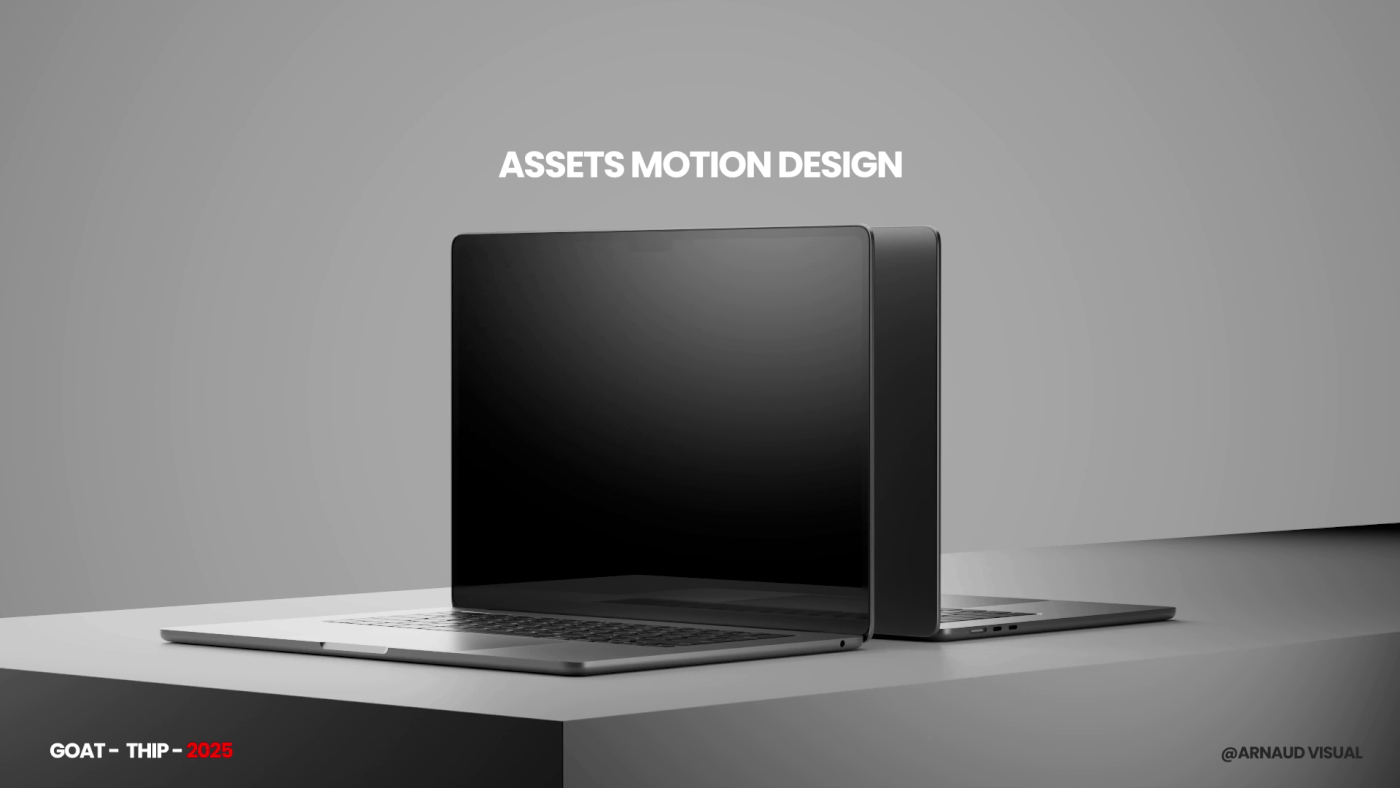 GOAT — Broadcast Design e-sport — Vue 1