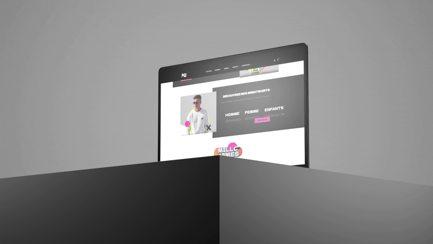 Millo James — Branding & Website Design — Vue 1