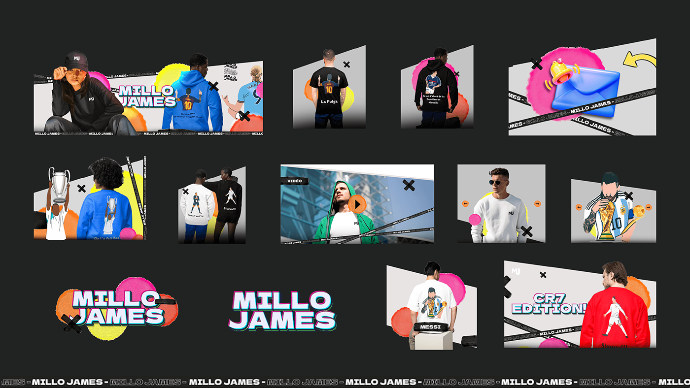 Millo James — Branding & Website Design — Vue 15