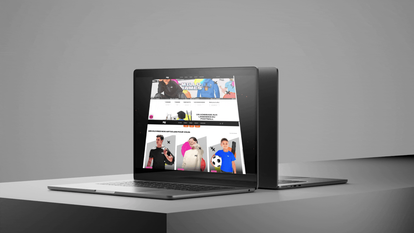 Millo James — Branding & Website Design — Vue 19