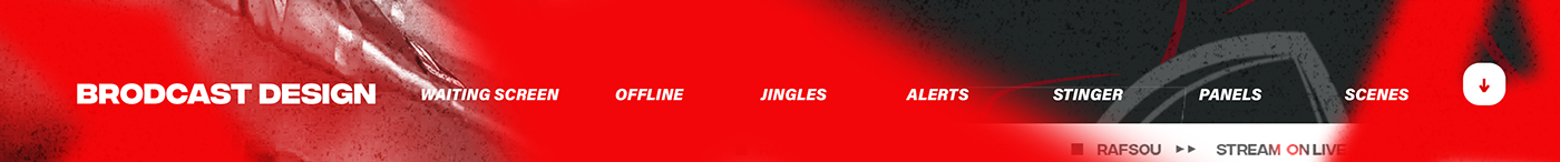 Rafsou — Broadcast Live Design — Vue 9