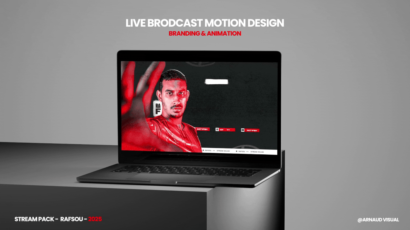Rafsou — Broadcast Live Design — Vue 1