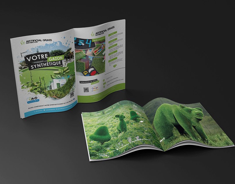 TURFGRASS & AGD — Branding & Catalog print