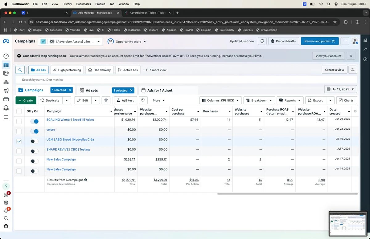 Shape Revive — TikTok Ads — Vue 8