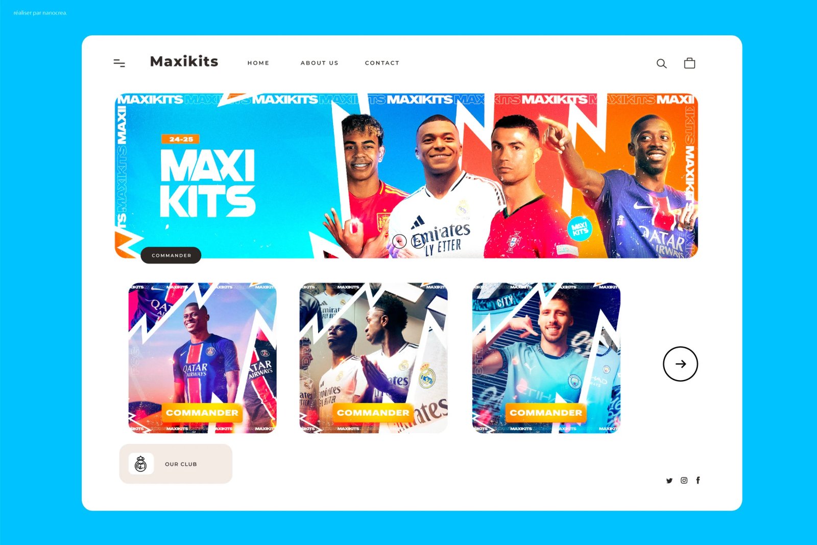 Social Media Collection — Vue 55