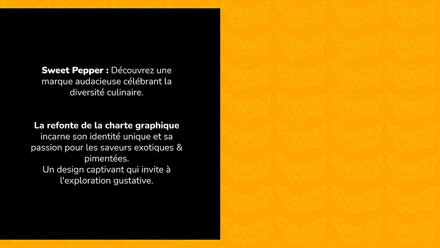 Sweet Pepper — Branding & Direction artistique — Vue 5