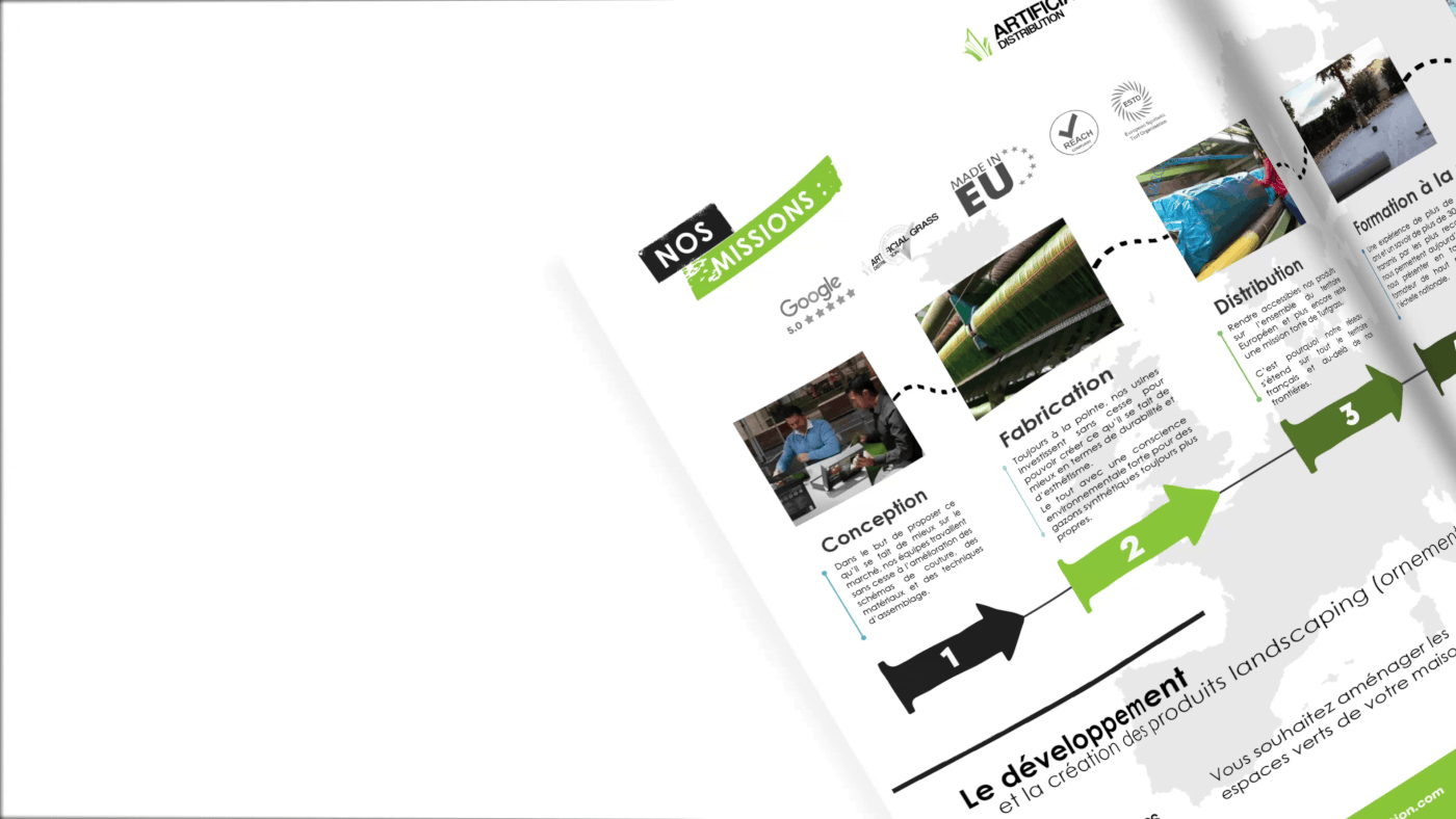 TURFGRASS & AGD — Branding & Catalogue print — Vue 4