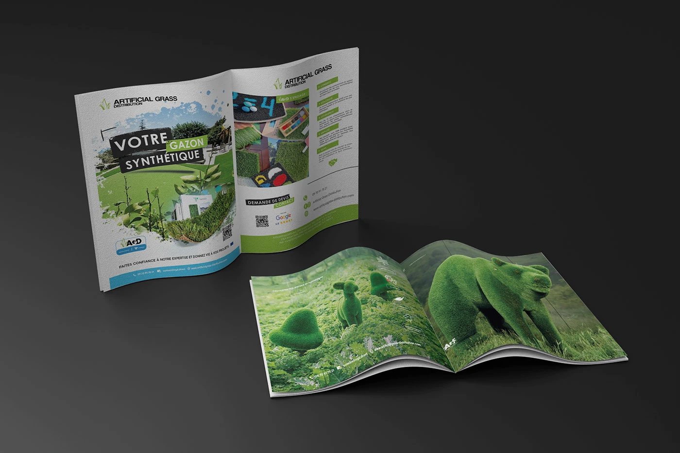 TURFGRASS & AGD — Branding & Catalogue print — Vue 3