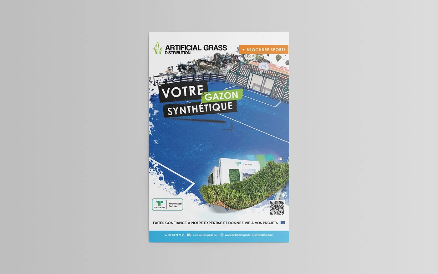 TURFGRASS & AGD — Branding & Catalogue print — Vue 8