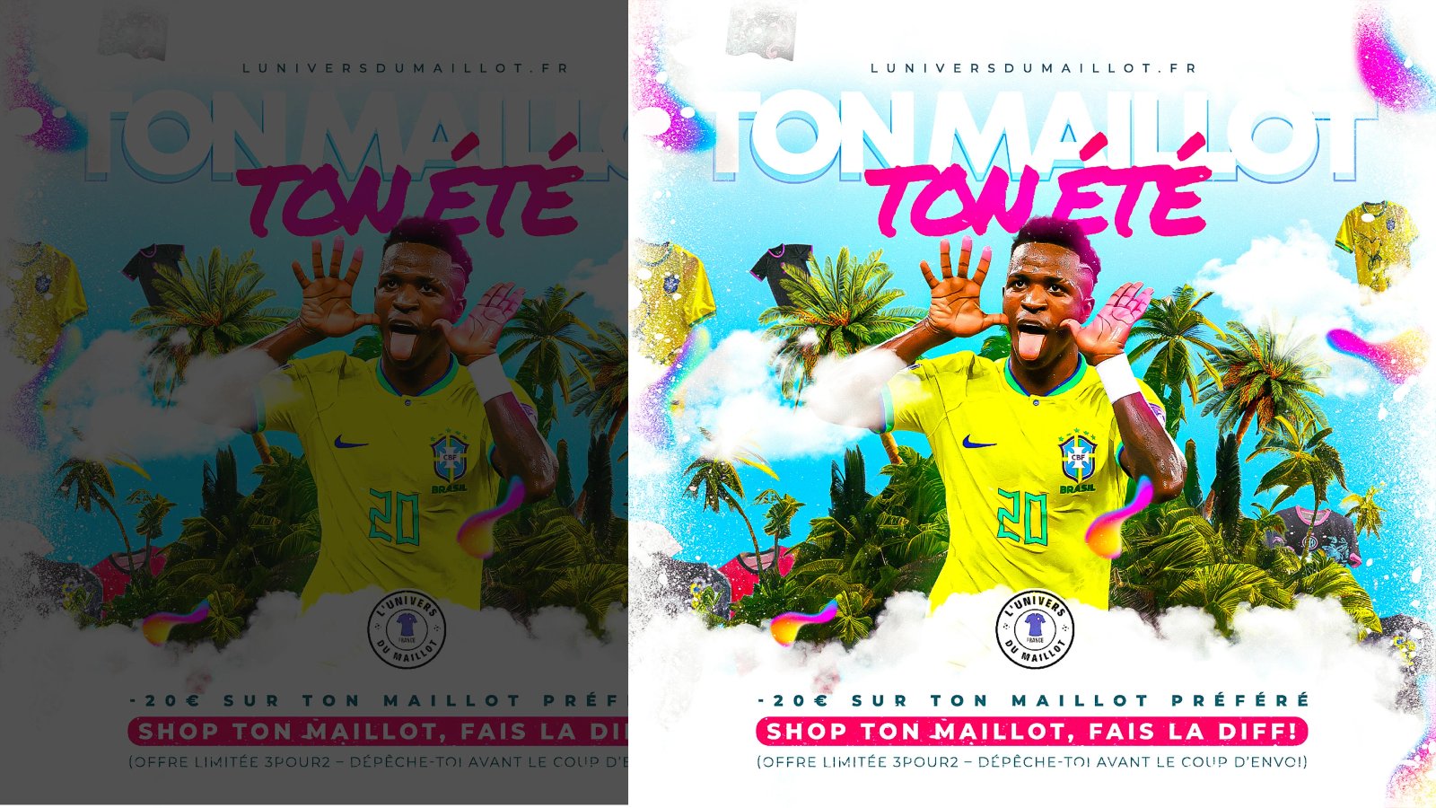 L'univers du maillots — Social Media — Vue 24