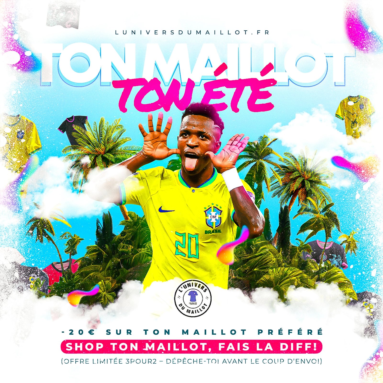 L'univers du maillots — Social Media — Vue 4